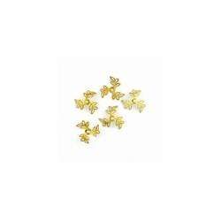 AussieSuperStore Jewellery Making Supplies Gold JF Bead Caps Filigree Leaf Adjustable (in 2 colors) JF Bead Caps Filigree Leaf Adjustable | Jewellery Making Accessories 9323823100049 JF538